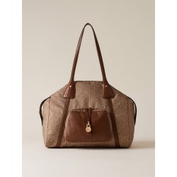 BORBONESE - POCHE BORSA SHOPPING MEDIUM