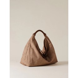 BORBONESE - PLIE BORSA HOBO MEDIUM
