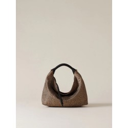 BORBONESE - PLIE BORSA HOBO SMALL Borsa a mano in Tessuto riciclato Op