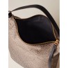 BORBONESE - PRIVE SECCHIELLO MEDIUM Borsa a spalla in Tessuto riciclato Op e Pelle