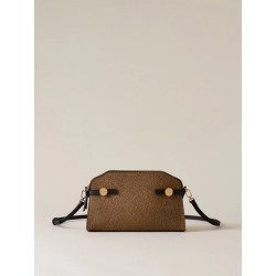 BORBONESE - GEMINI CAMERA CASE MEDIUM Borsa a tracolla di Tela rivestita Op