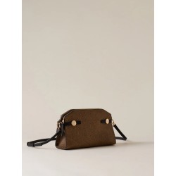 BORBONESE - GEMINI CAMERA CASE MEDIUM Borsa a tracolla di Tela rivestita Op