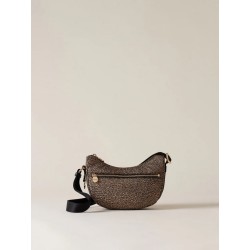 BORBONESE - ECO LINE LUNA BAG MINI Tracolla di Tessuto Riciclato OP