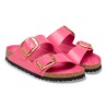 BIRKENSTOCK DONNA -  Arizona Big Buckle - High-Shine Fuchsia Tulip