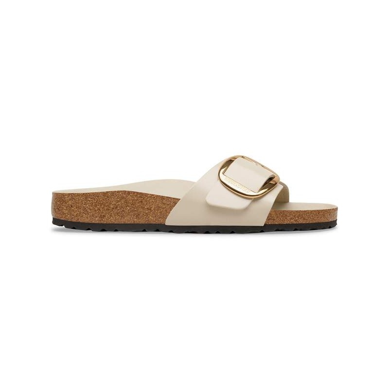 BIRKENSTOCK DONNA - Madrid Big Buckle - High-Shine Oyster