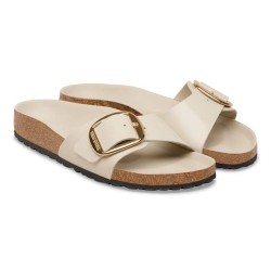 BIRKENSTOCK DONNA - Madrid Big Buckle - High-Shine Oyster