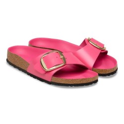 BIRKENSTOCK DONNA - Madrid Big Buckle - High-Shine Fuchsia Tulip