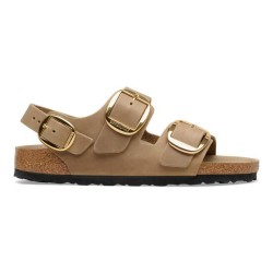 BIRKENSTOCK DONNA - Milano Big Buckle - Tobacco Brown