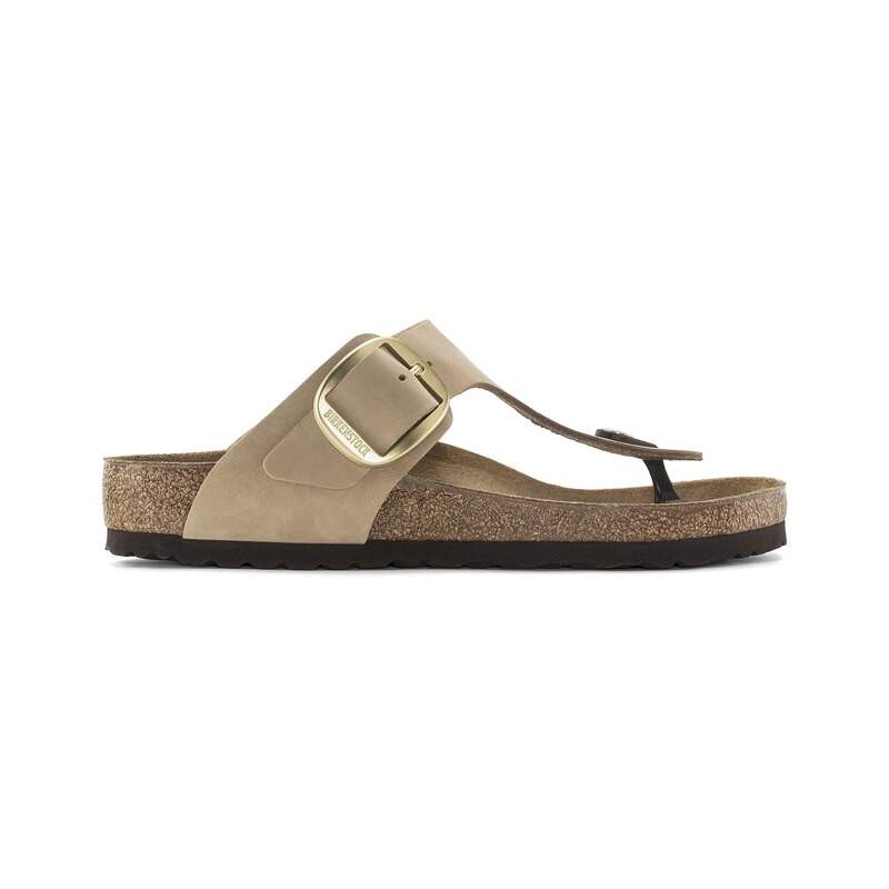 BIRKENSTOCK DONNA - Gizeh Big Buckle - Sandcastle