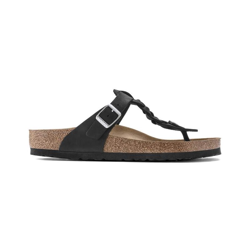 BIRKENSTOCK DONNA - Gizeh Braided - Black