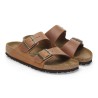 BIRKENSTOCK UOMO - Arizona Pelle oliata - Cognac