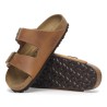 BIRKENSTOCK UOMO - Arizona Pelle oliata - Cognac