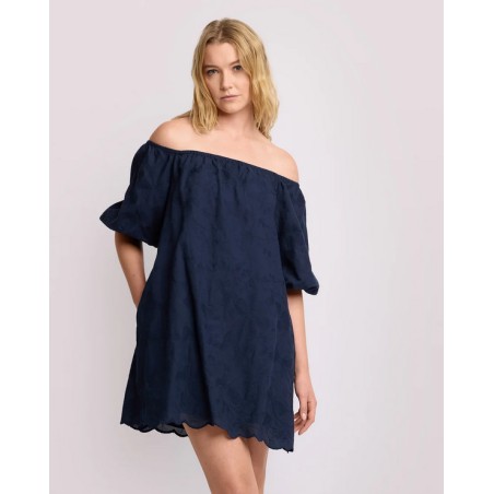 KOCCA - Abito corto in cotone ricamato - Abito MIEKE