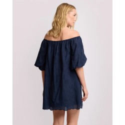 KOCCA - Abito corto in cotone ricamato - Abito MIEKE