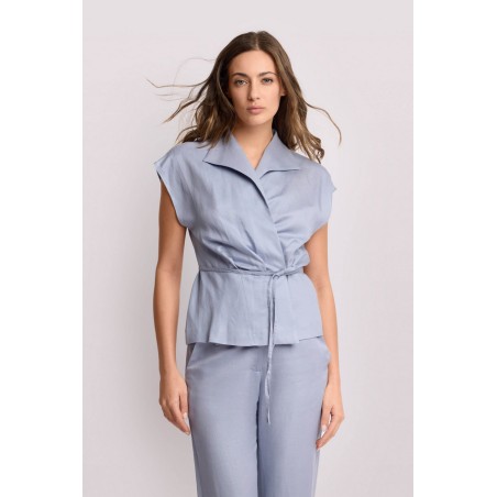 KOCCA - Blusa con colletto a punta - Blusa DOMMA