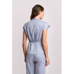 KOCCA - Blusa con colletto a punta - Blusa DOMMA