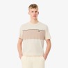 LACOSTE - T-shirt in cotone color block - UOMO