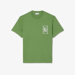 LACOSTE - T-shirt in jersey pesante ricamato - UOMO