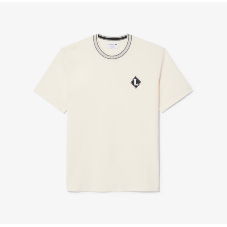 LACOSTE - T-shirt di produzione francese con stemma - UOMO