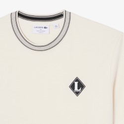 LACOSTE - T-shirt di produzione francese con stemma - UOMO