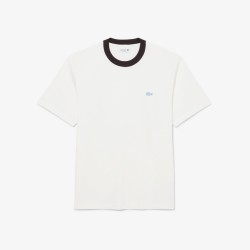 LACOSTE - T-shirt in cotone color block classic fit - UOMO