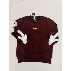 DISCLAIMER - Felpa Uomo