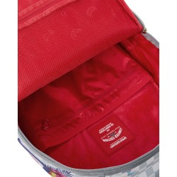 SPRAYGROUND - CREAM FLOWERING JUNGLE SHARK DLXSV BACKPACK