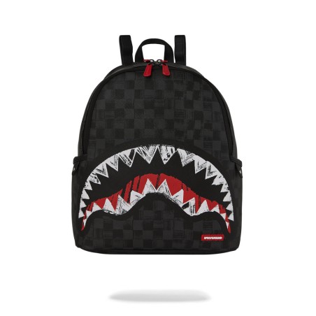 SPRAYGROUND - SCRIBBLE SHARK SAVAGE BACKPACK