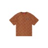 SPRAYGROUND - ALL THE MONEY NEW REG T-SHIRT BROWN