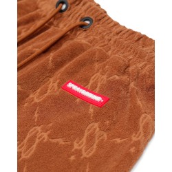 SPRAYGROUND - ALL THE MONEY SHORTS BROWN