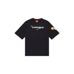 SPRAYGROUND - WTF SKULL VOER T-SHIRT BLK