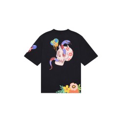 SPRAYGROUND - WTF SKULL VOER T-SHIRT BLK
