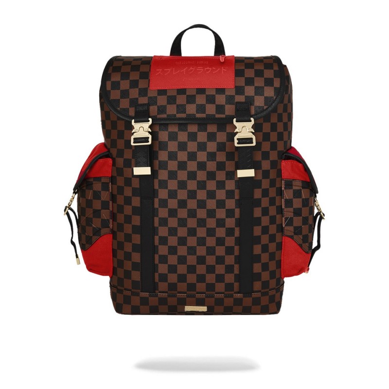 SPRAYGROUND - RED REDEMPTION MONTE CARLO BACKPACK