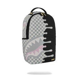 SPRAYGROUND - CREAM CHECK UNFINISHED SHARK DLXSV BACKPACK