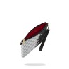 SPRAYGROUND - CREAM CHECK UNFINISHED SHARK CROSSBODY POUCHETTE