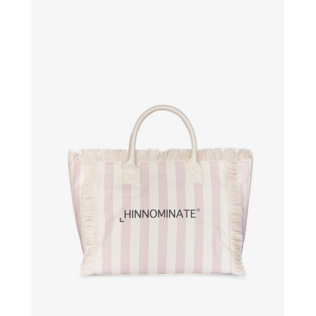 HINNOMINATE - Borsa In Canvas Grande • Nude