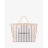 HINNOMINATE - Borsa In Canvas Grande • Azzurro Pastello