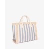 HINNOMINATE - Borsa In Canvas Grande • Azzurro Pastello