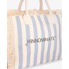 HINNOMINATE - Borsa In Canvas Grande • Azzurro Pastello