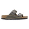 BIRKENSTOCK -  Arizona  Pelle oliata Faded Khaki - DONNA
