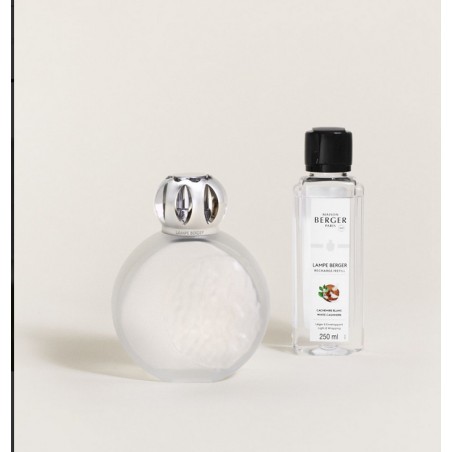 Lampe Berger - Collezione Astral - Givrée (250ml Cachemire Blanc )