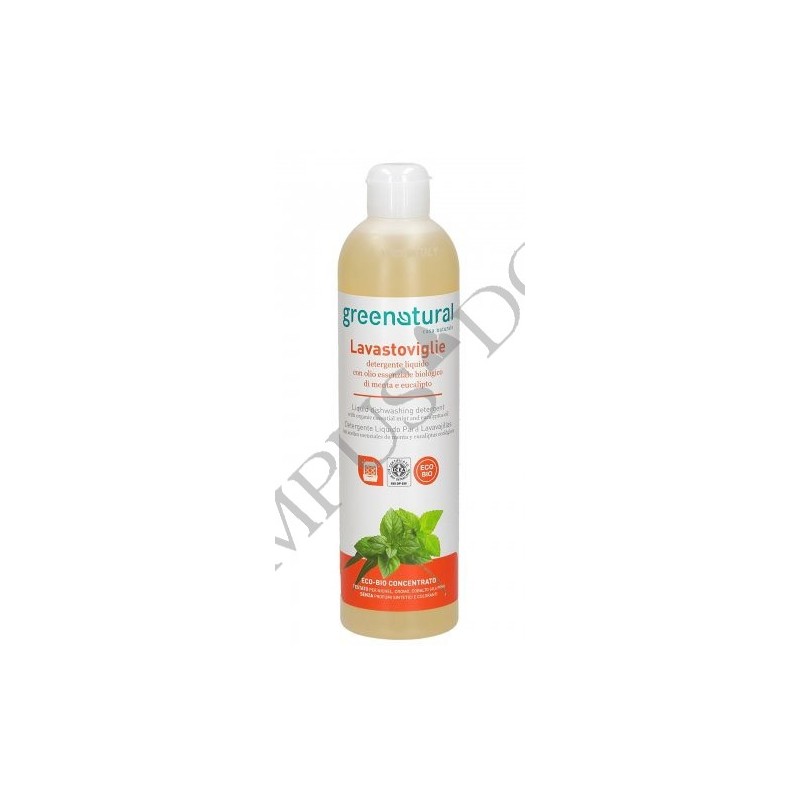 GREENATURAL - Detergente Liquido per Lavastoviglie - 500 ml