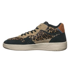 Scarpe D.A.T.E. - COURT 2.0 MID PONY LEOPARD