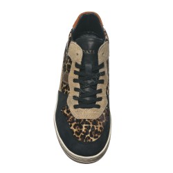 Scarpe D.A.T.E. - COURT 2.0 MID PONY LEOPARD