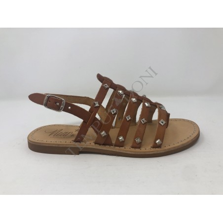 NEAR SHOES - SANDALO THEODORA CUOIO