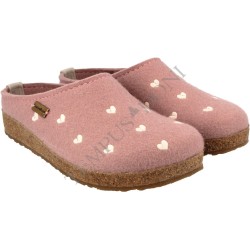 HAFLINGER - GRIZZLY CUORICINI ROSA - DONNA