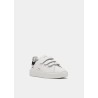 D.A.T.E.  - SFERA STRAP CALF WHITE-BLACK - DONNA