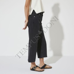BIRKENSTOCK DONNA -  GIZEH BIG BUCKLE BLACK