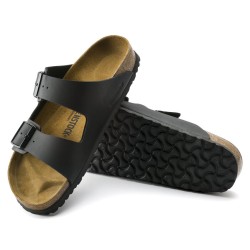 BIRKENSTOCK UOMO - Arizona Pelle naturale - Black