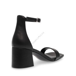 STEVE MADDEN - LOW TIDE BLACK LEAT